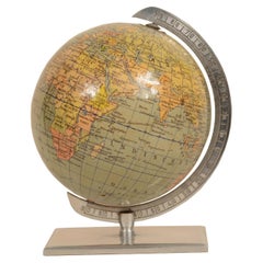 Vintage Small German globe published by Columbus Schulerglobus from the 1950s