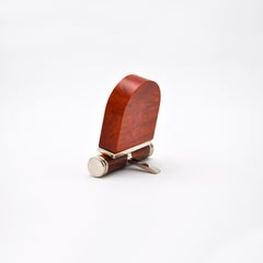 Horloge de table en loupe Erica - Design Art Deco by Nino Basso