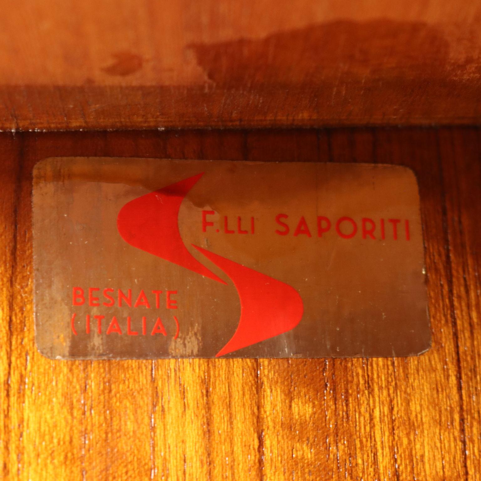 Piccolo Sideboard anni '60 Produzione Fratelli Saporiti in vendita 5
