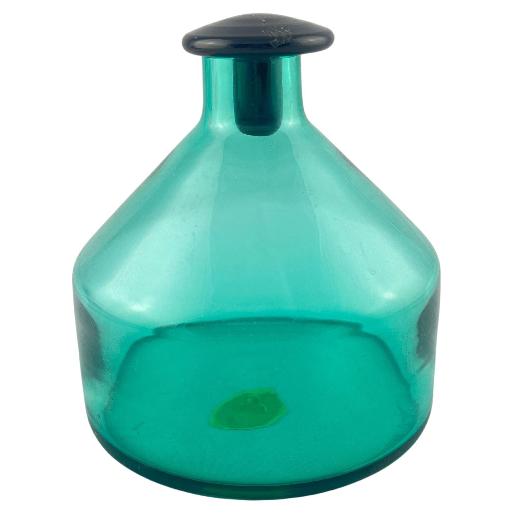 Piccolo vaso en vetro di Murano Marcello Furlan fabriqué en Italie, années 90 en vente