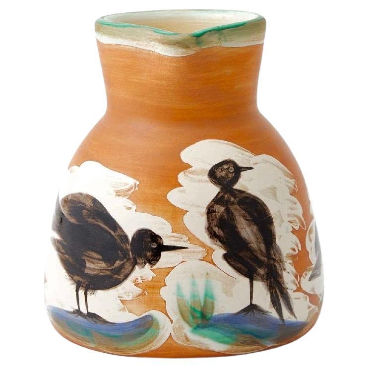 Pichet aux Oiseaux (A.R 456) Jarra de cerámica Picasso Madoura para pájaros