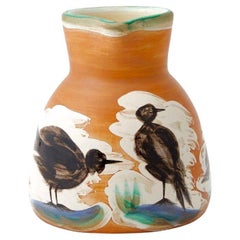 Pichet aux Oiseaux (A.R 456) Jarra de cerámica Picasso Madoura para pájaros