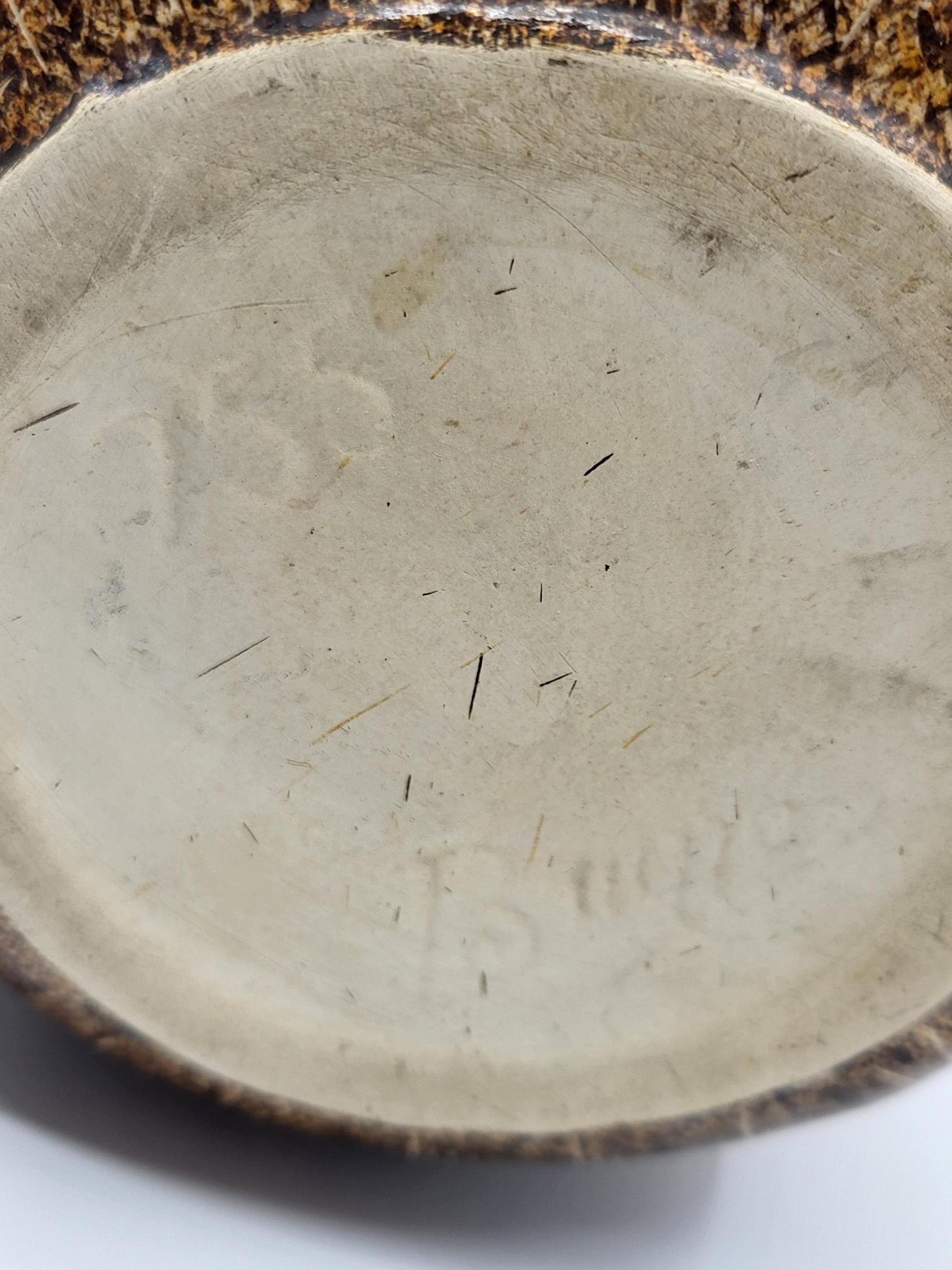 Pichet champignon de Bruno Dose en céramique Française 1960 Vintage im Angebot 1