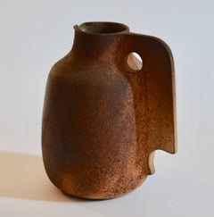 Pichet En Grès Par Annick Et Michel Lodereau Pour La Borne, 1960