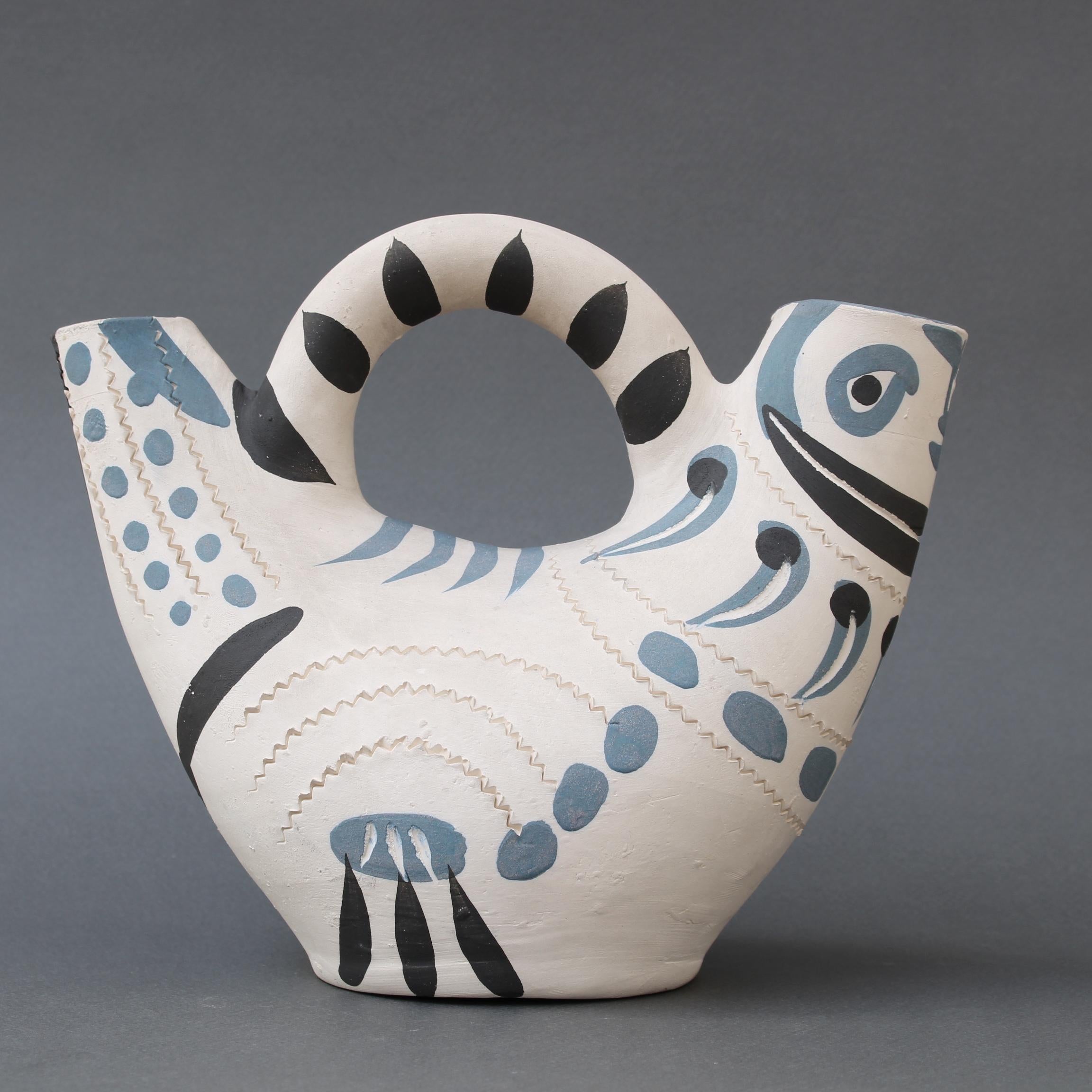 „Pichet Espagnol“ aus der Madoura-Keramik „AR 245“ von Pablo Picasso, 1954 (Handbemalt) im Angebot