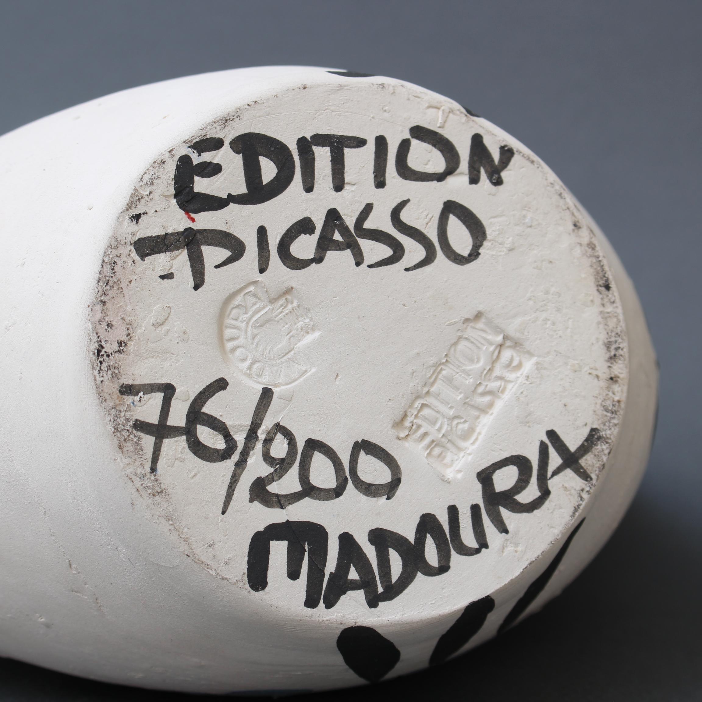 French 'Pichet Espagnol' from the Madoura Pottery 'AR 245' by Pablo Picasso '1954' For Sale
