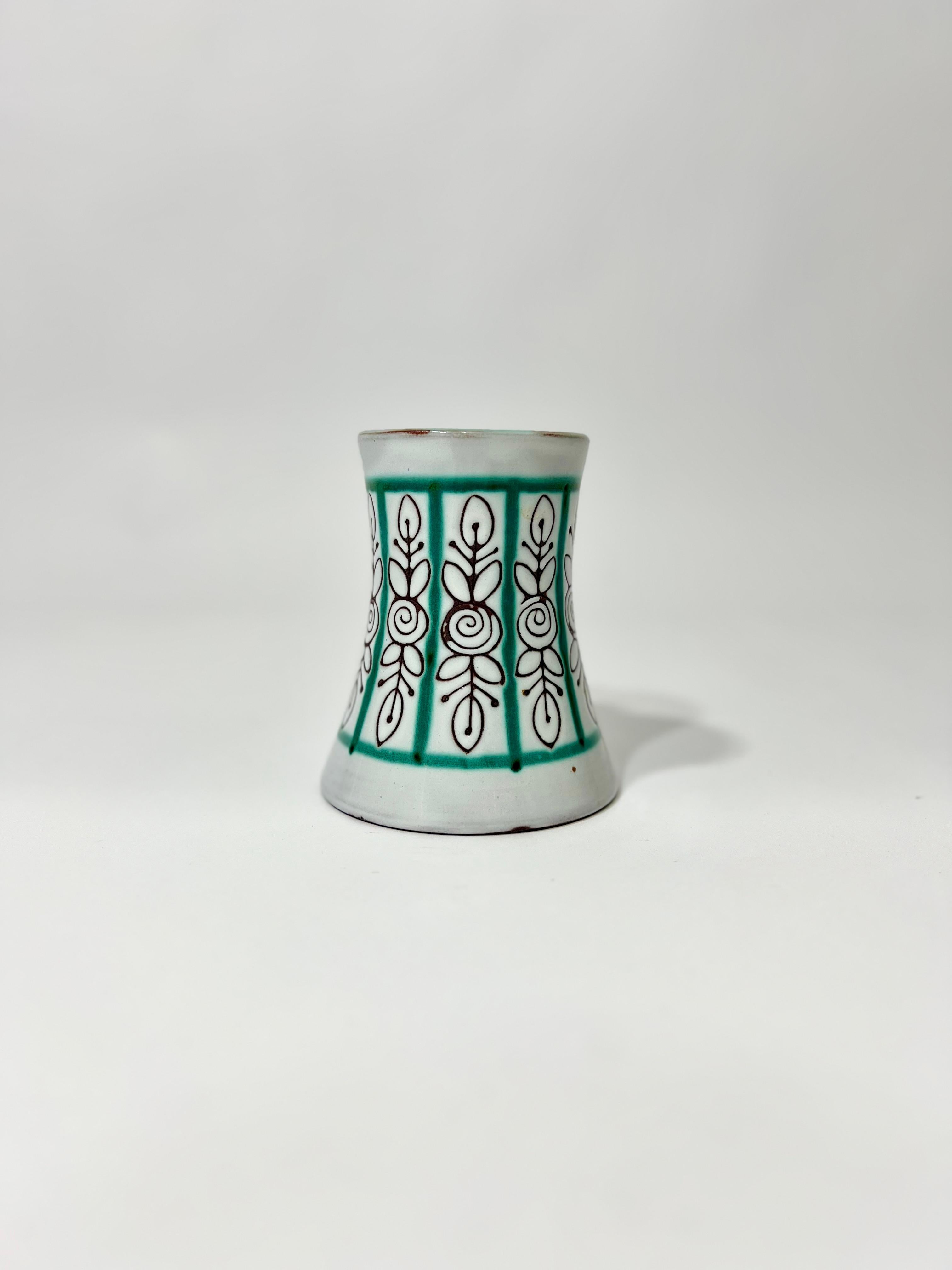 Mid-Century Modern Pichet ou vase Michel Barbier en céramique, France, année 1970 For Sale