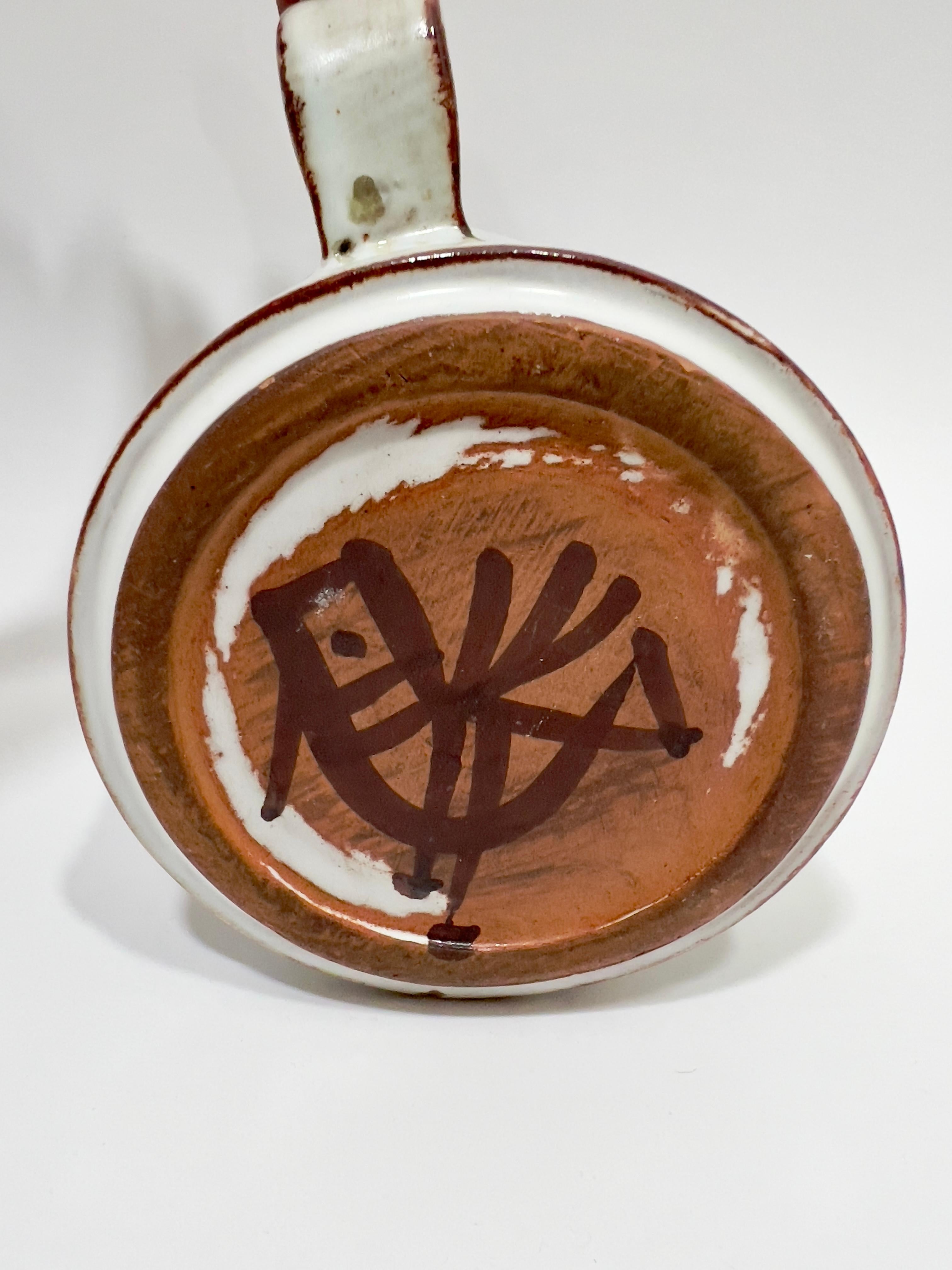 Ceramica Pichet ou vase Michel Barbier en céramique, Francia, anno 1970 in vendita