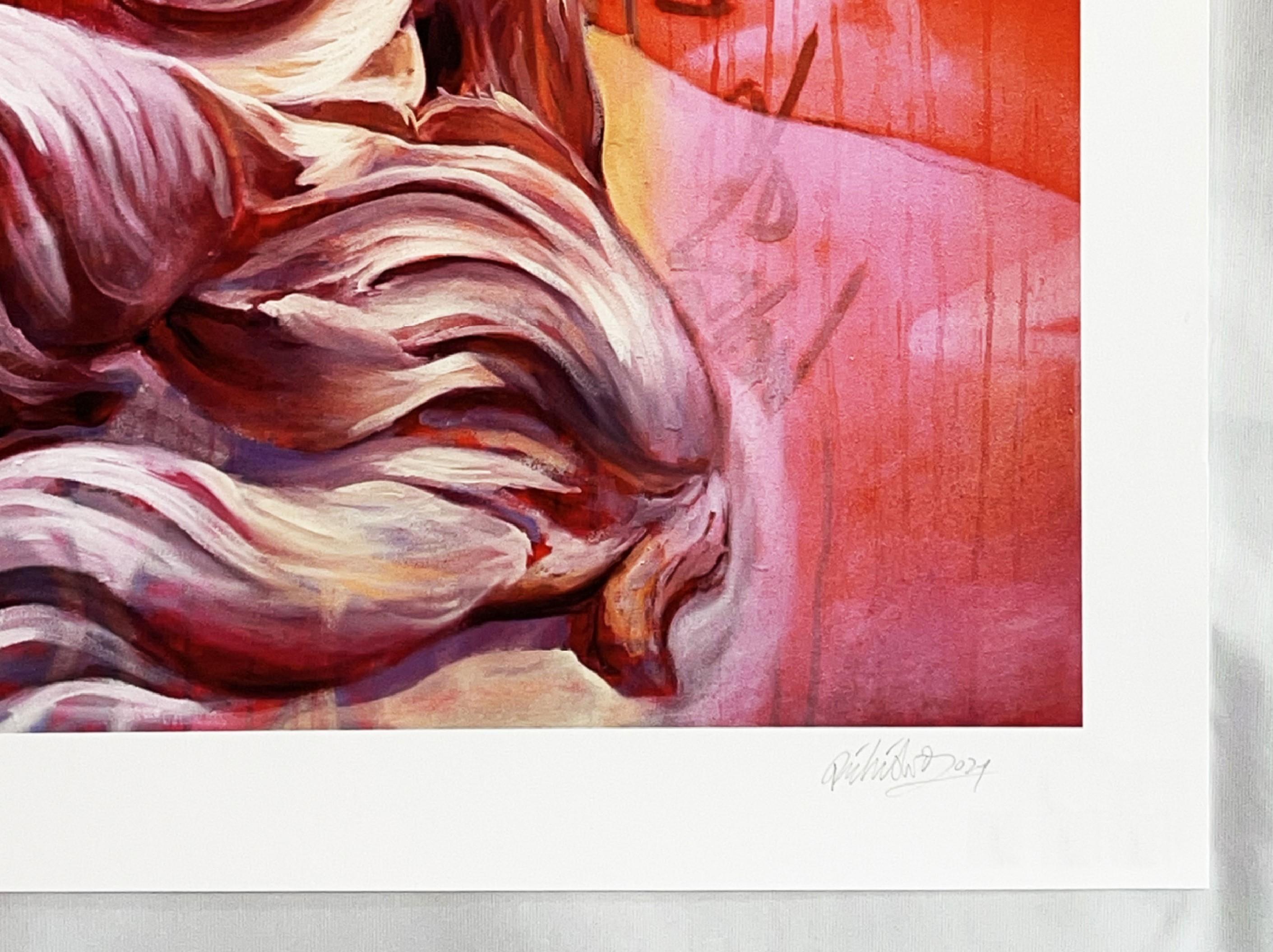 Hymn To Poseidon – Orphic – Print von PichiAvo 