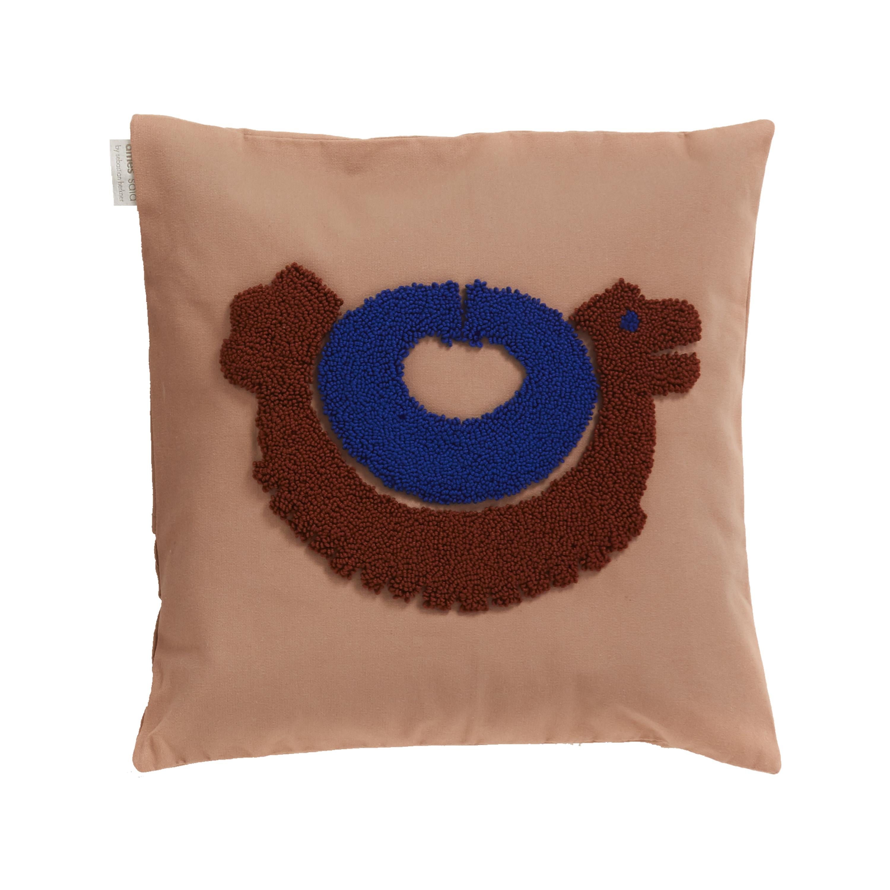 Hand-Woven Pichu Nido Cushion by Sebastian Herkner For Sale