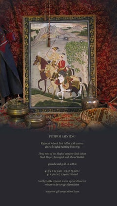 Pichwai Painting in Finally Detailed Decorated Frame