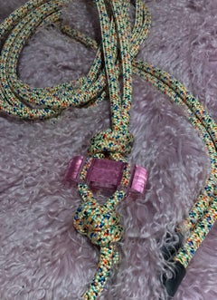 Pick-Me-Up Indoor Swing, Single Seater in Tibetan Lamb, Rose Quartz