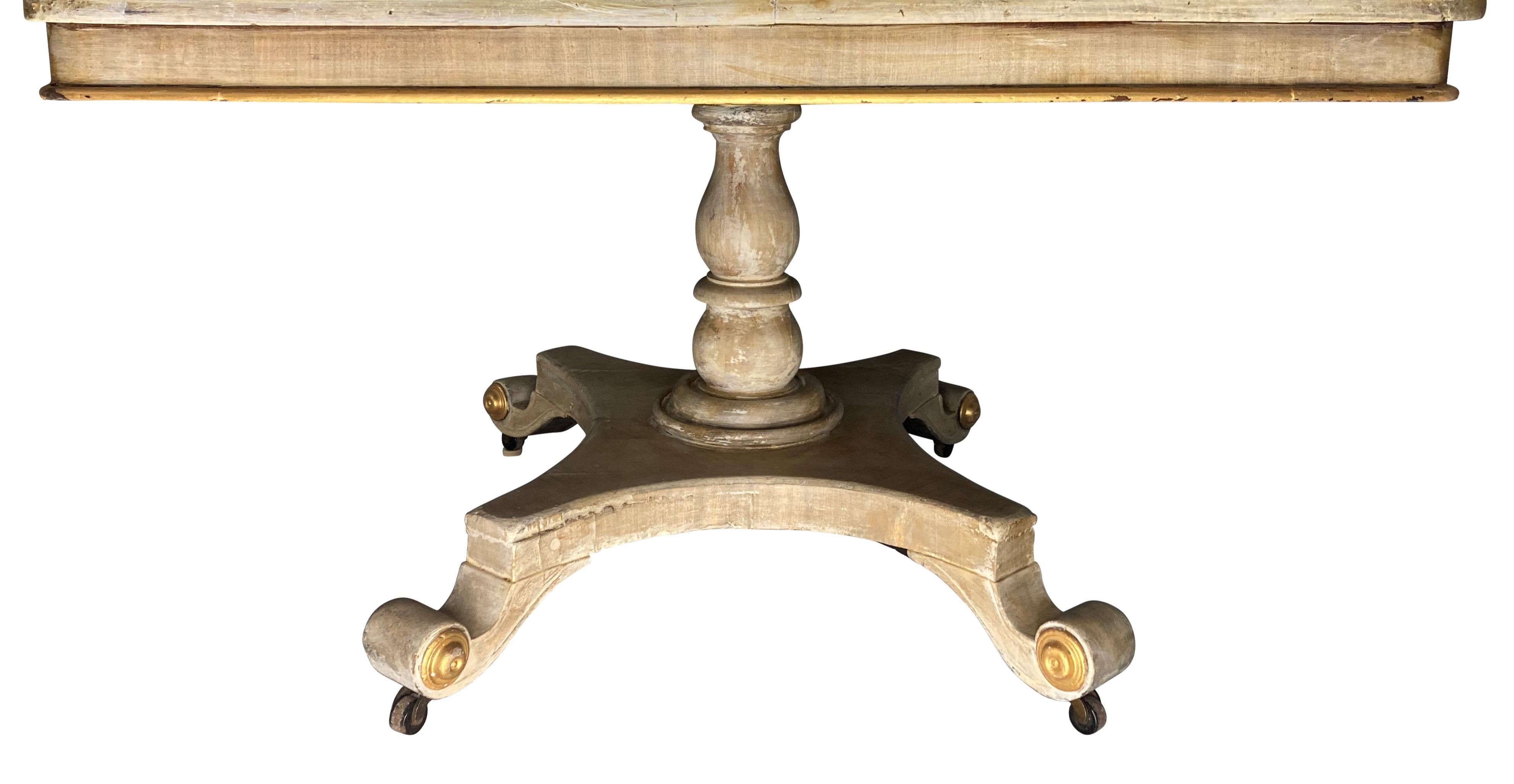 Pickled English Regency Breakfast Table For Sale 2