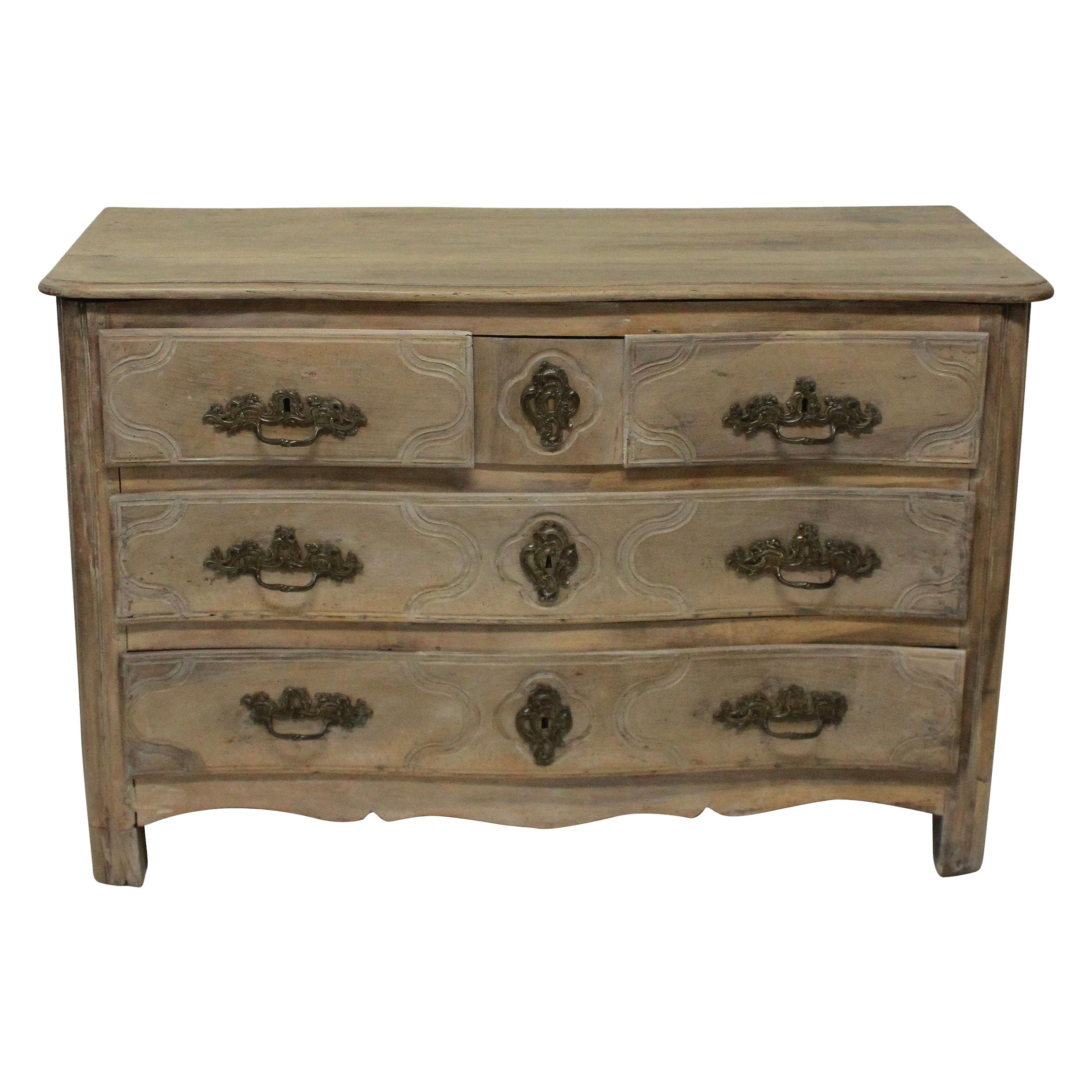 Pickled Louis XV Commode