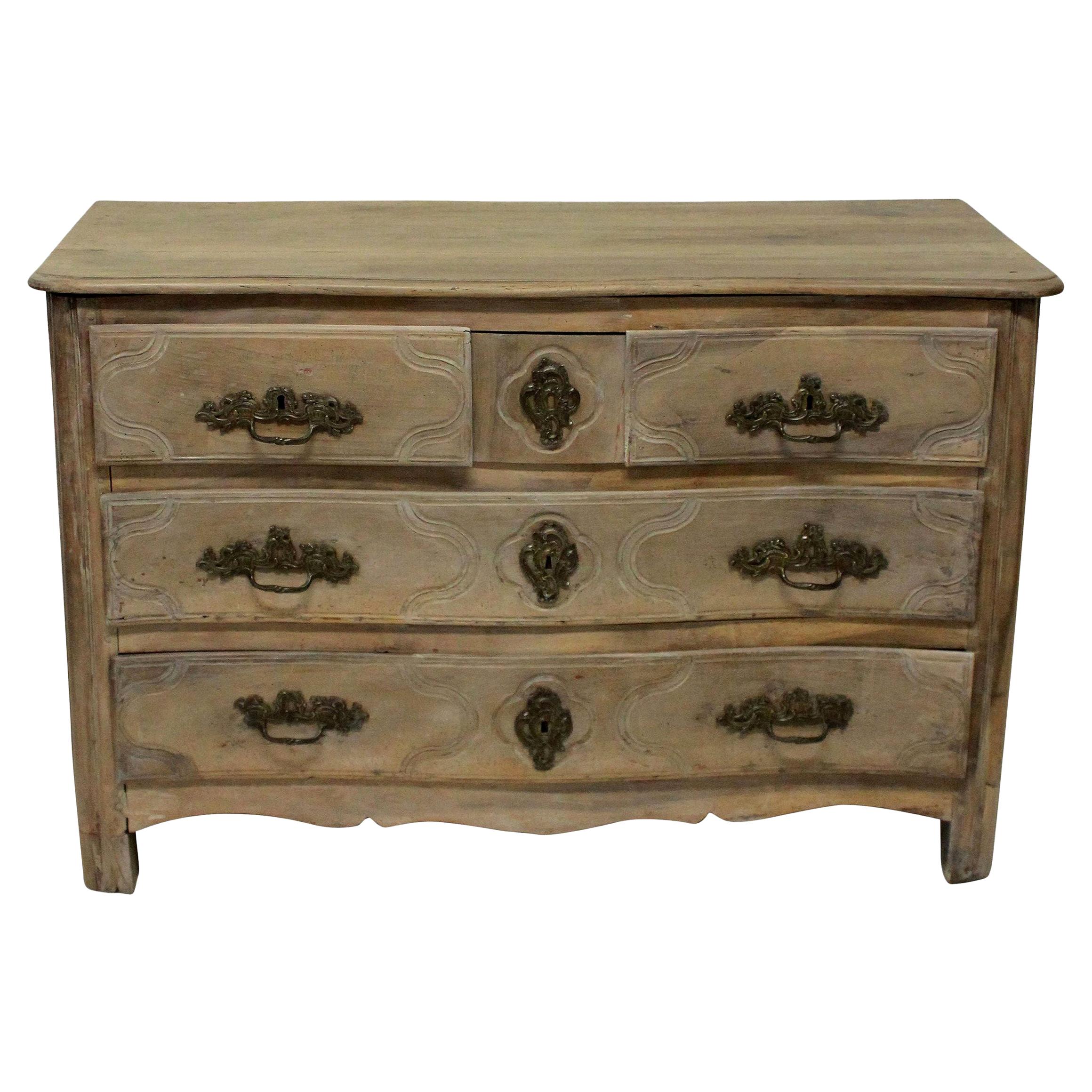 Pickled Louis XV Commode