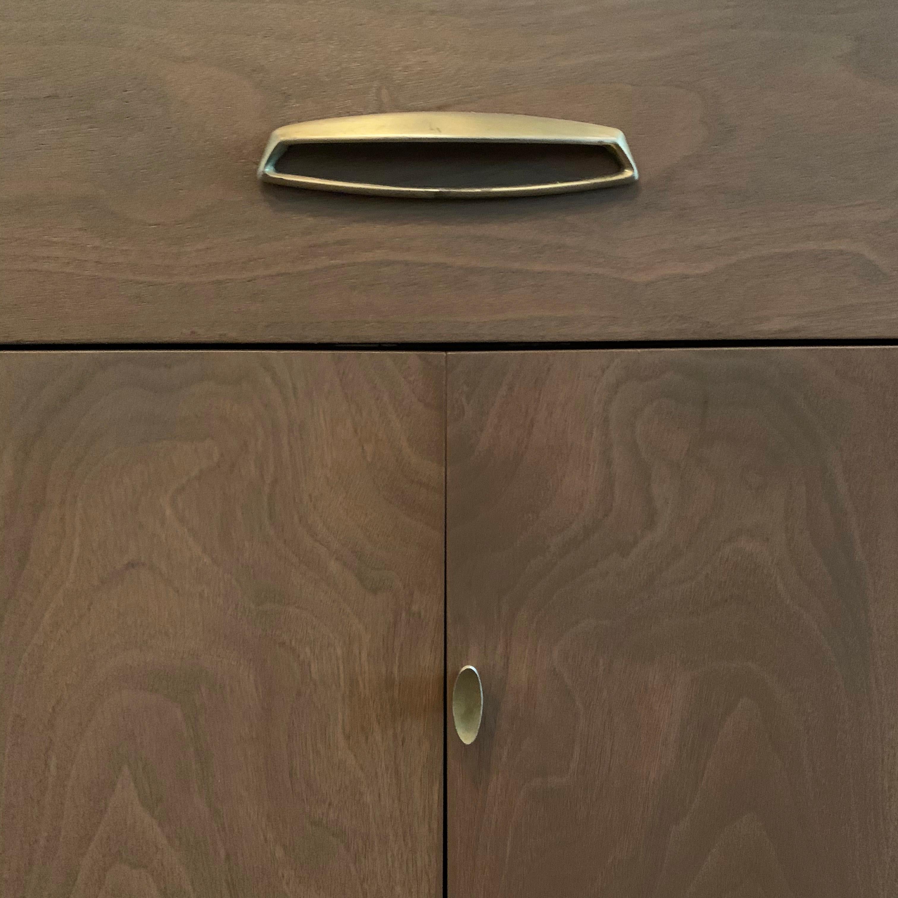 Pickled Mahogany Sideboard Cabinet by John Van Koert for Drexel 3