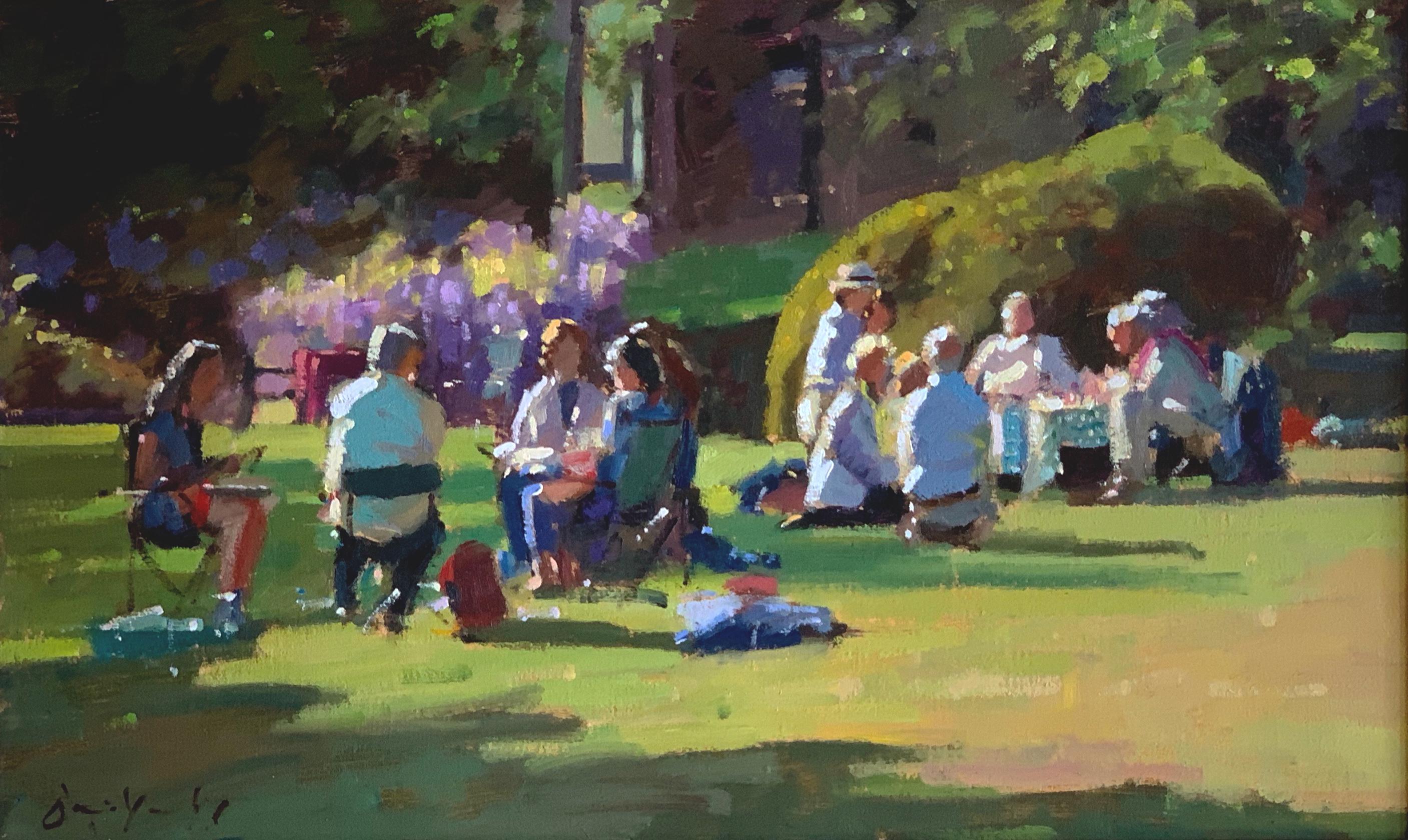 Bruce Yardley nació en 1962. Aunque pintó su primer óleo en la escuela en los años 70, se formó como historiador en las universidades de Bristol y Oxford antes de incorporarse al comercio del vino, primero al por menor y luego como escritor