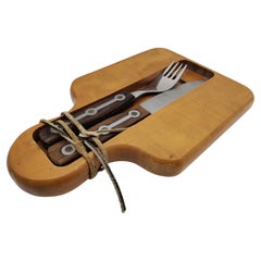Picnic set made of wood and stainless steel, Austria