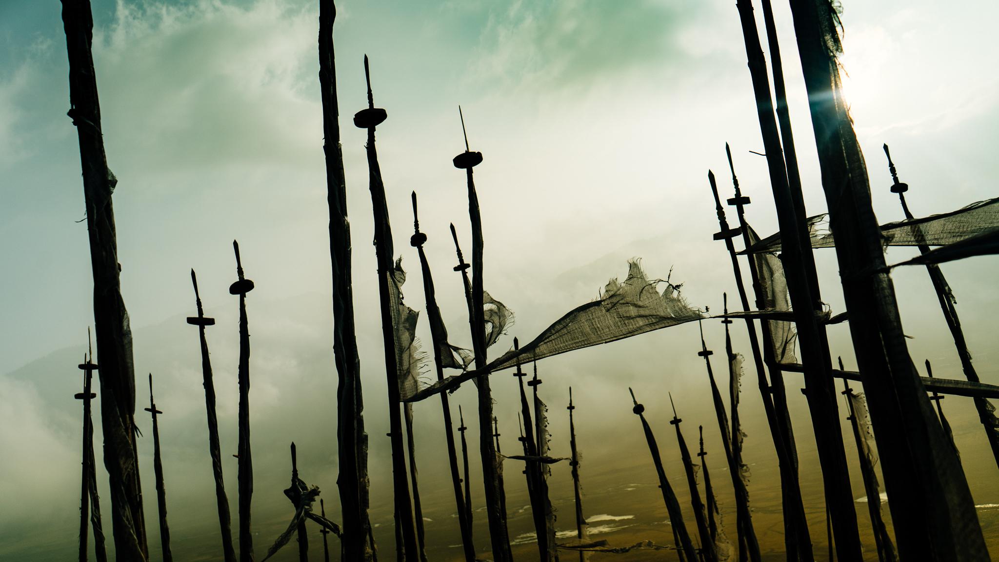 Bhutan Prayer Flags - Abstract Photography By PICO GARCEZ