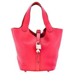 Picotin Lock Bag Tricolor Clemence PM