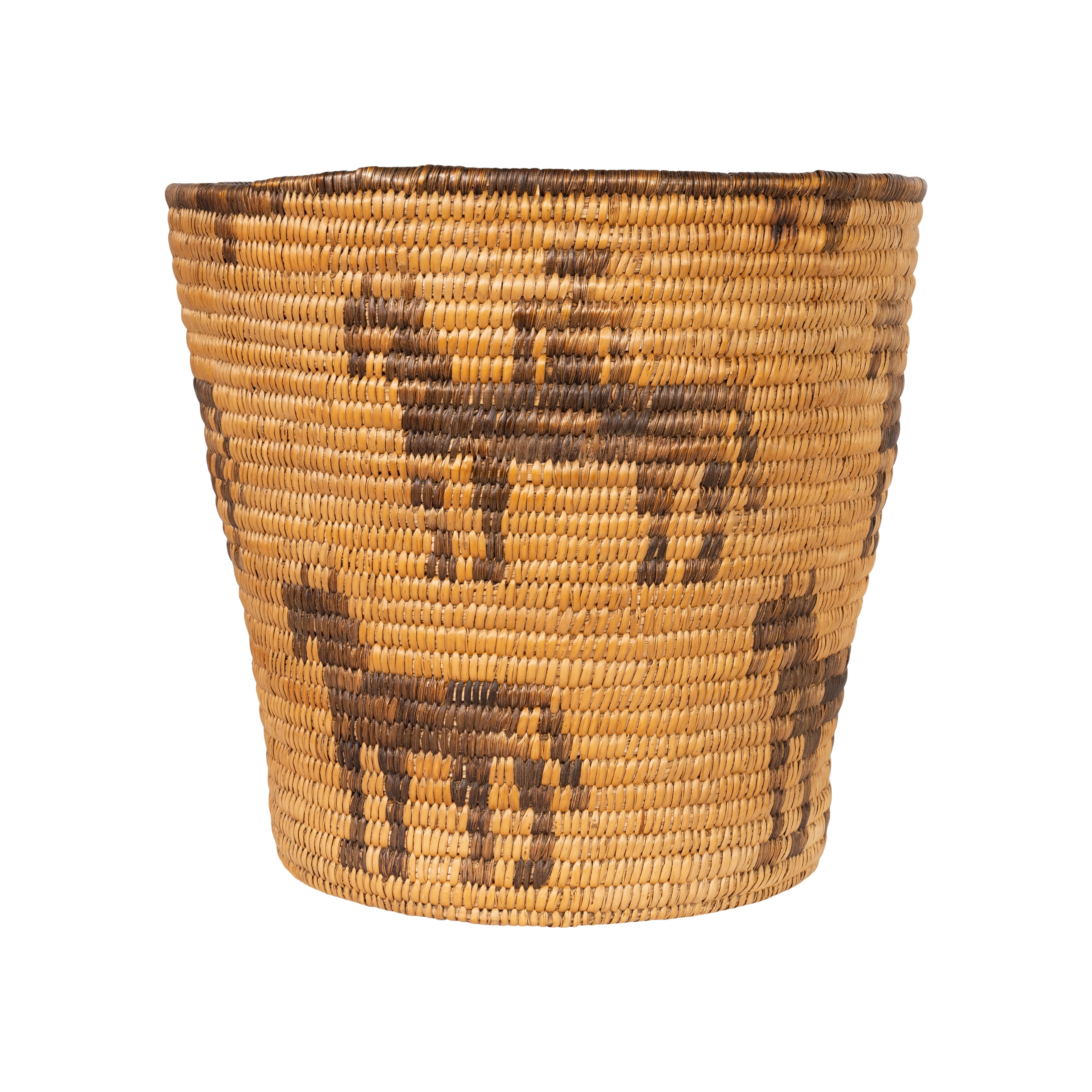 American Pictorial 1920s Pima Basket For Sale