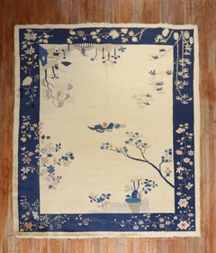 Pictorial Antique Chinese Rug
