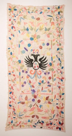 Pictorial Castelo Branco Embroidery, Portugal, Late 19th / E 20th C.