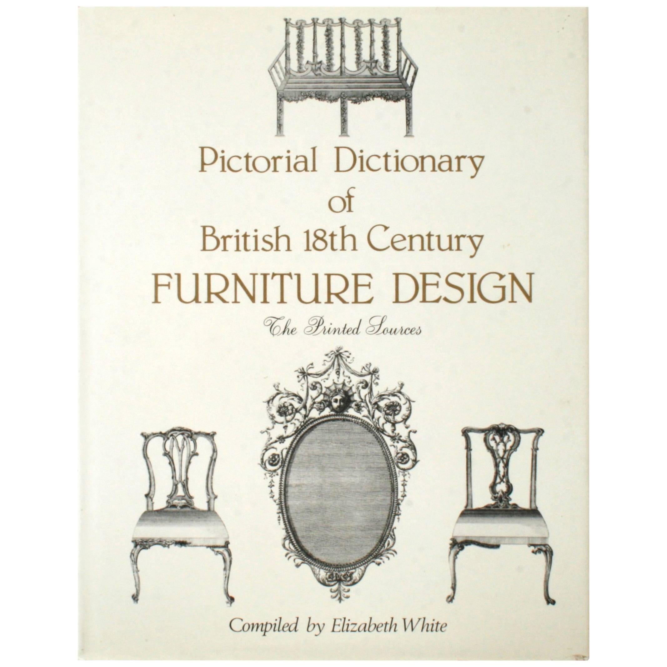 Dictionnaire pictural du design mobilier britannique du XVIIIe siècle