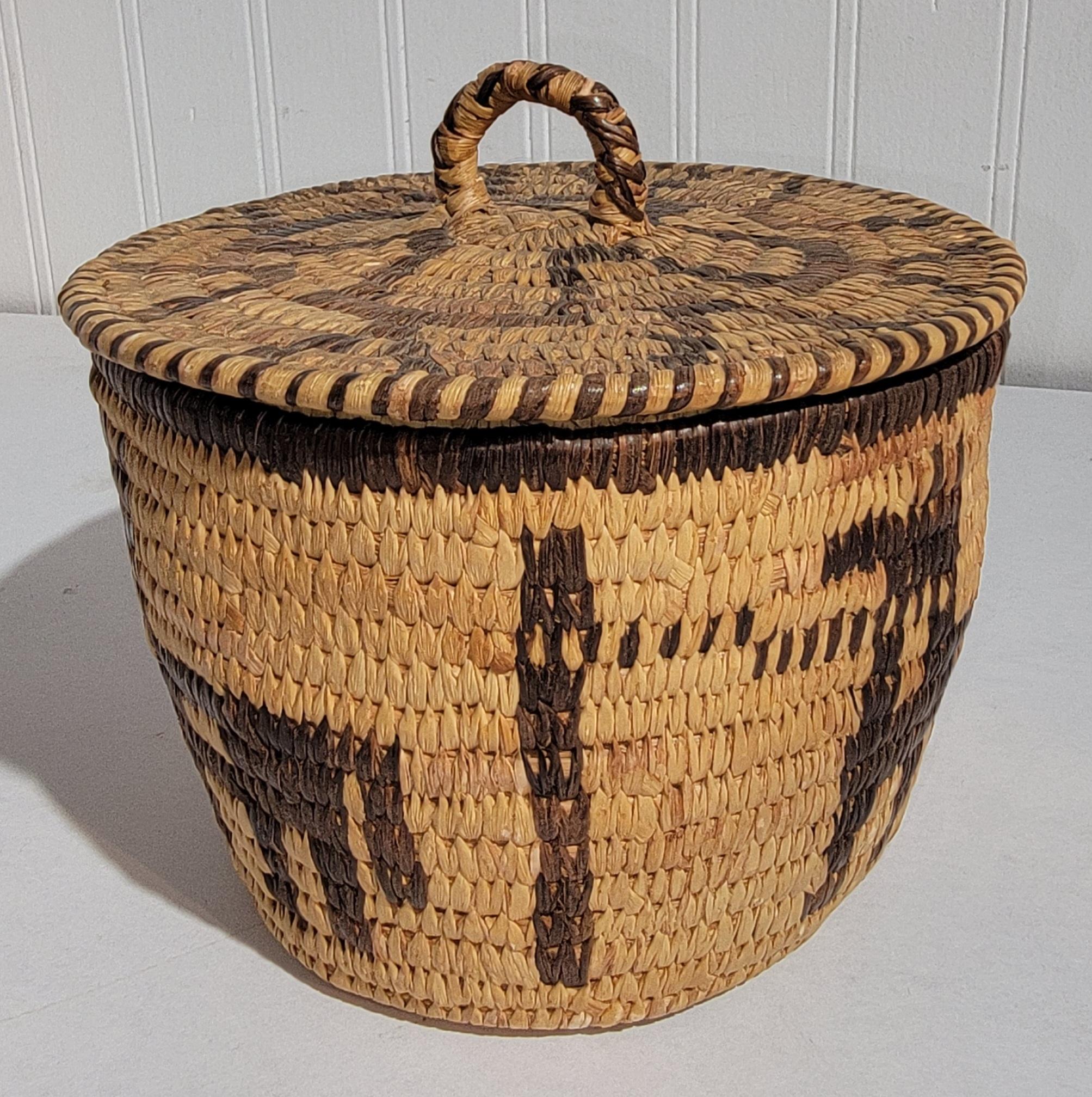 Panier Papago pictural en vente 2