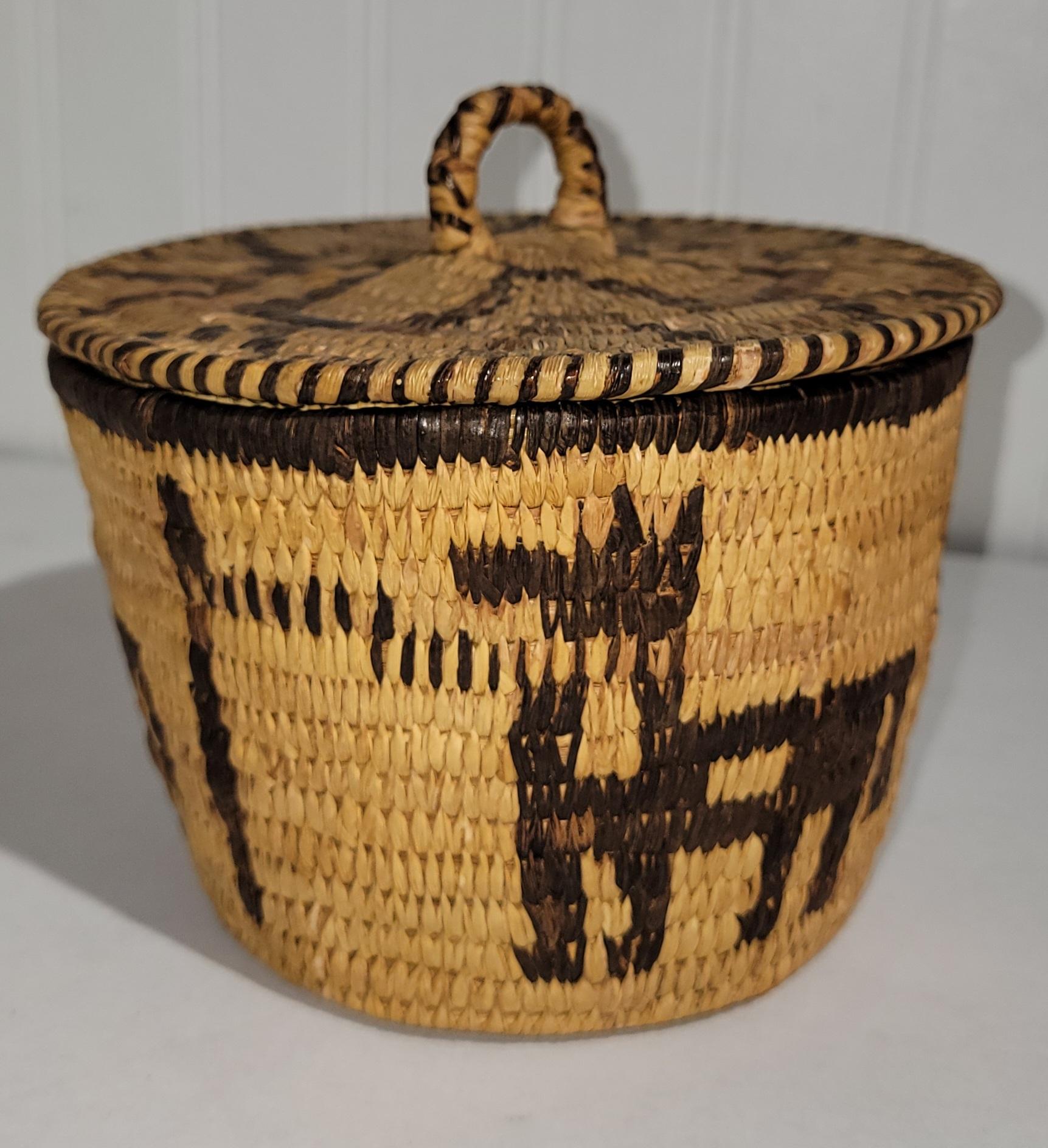 Panier Papago pictural en vente 1