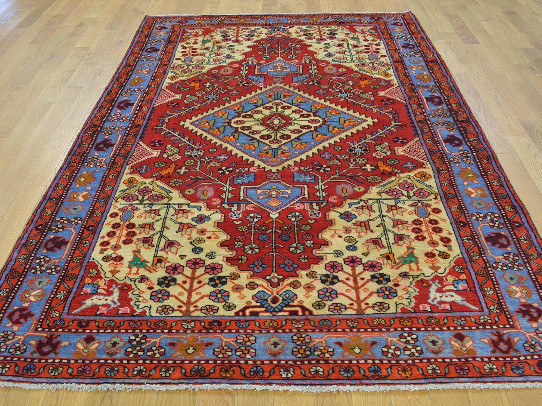 This fabulous hand knotted carpet has been created and designed for extra strength and durability. This rug has been handcrafted for weeks in the traditional method that is used to make rugs. This is truly a one-of-kind piece. 

Exact rug size in