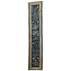 Used Pictorial Shabby Chic Chinese Runner