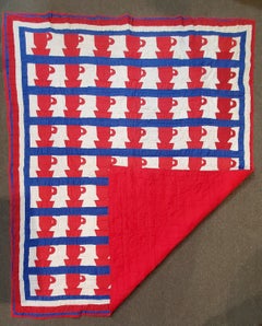 Pictorial Tea Cup Quilt from Alabama