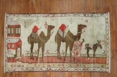 Zabihi Collection Caravan Pictorial Turkish Rug