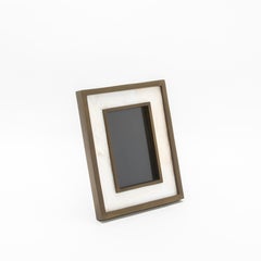 Picture Frame 5x7” in Mother of Pearl with Brass Details by KIFU Paris