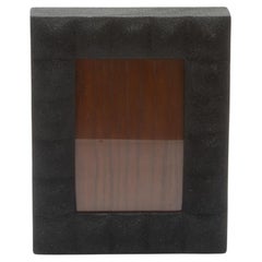Picture Frame 5x7” in Quilted Black Shagreen by R&Y Augousti
