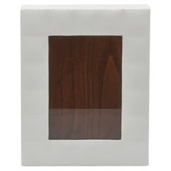 Picture Frame 5x7” in Quilted White Shagreen by R&Y Augousti