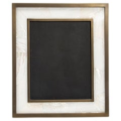Picture Frame 8x10” in Mother of Pearl with Brass Details by KIFU Paris