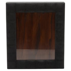 Picture Frame 8x10” in Quilted Black Shagreen by R&Y Augousti