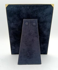 Marco Manzana Rojo y Verde Esmalte dorado Plata de ley Salimbeni