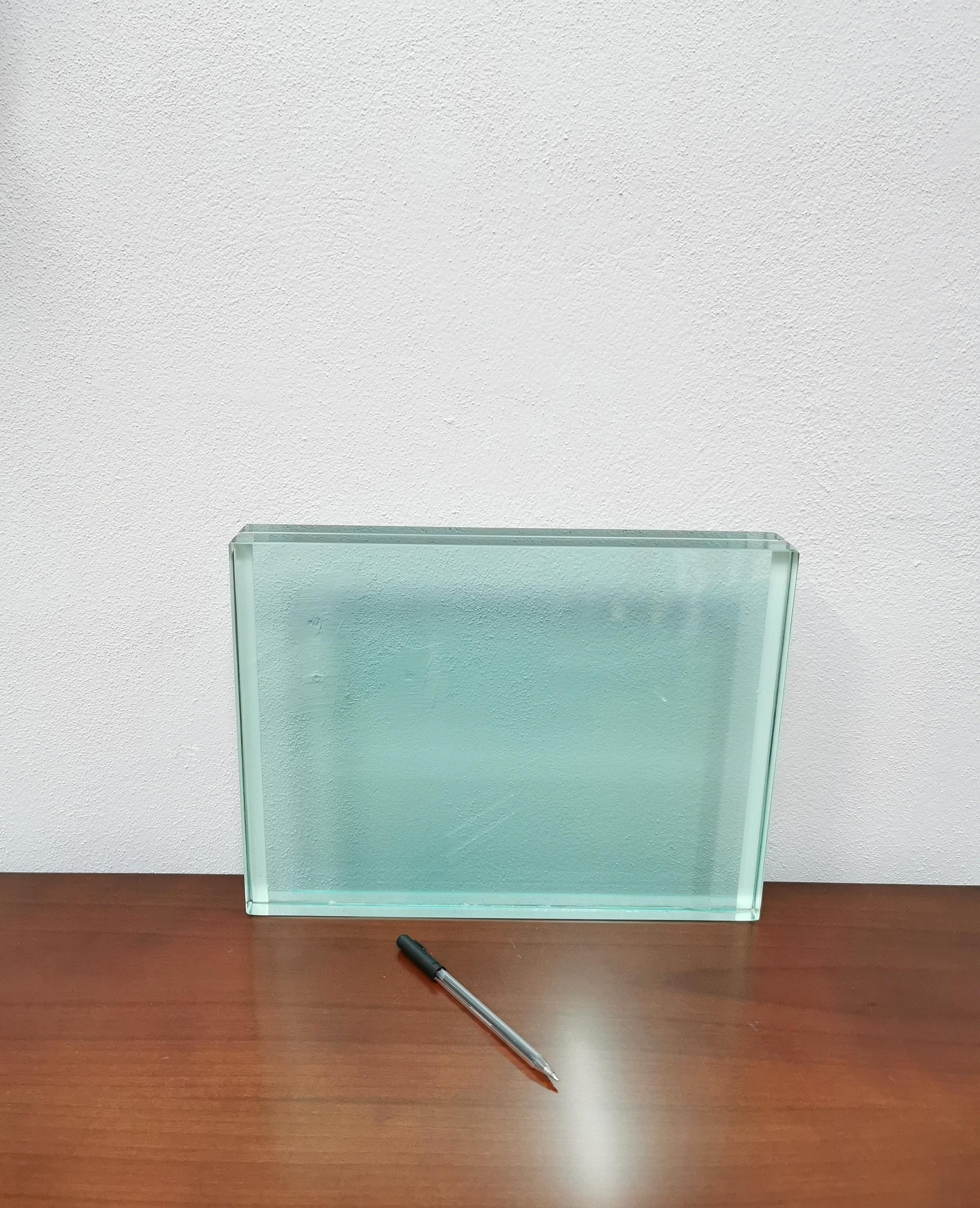 Picture Frame Fontana Arte Glass Decorative Object Midcentury Italy 1950s 4