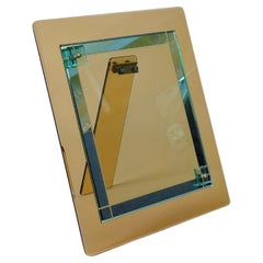Picture Frame Fontana Arte Glass Decorative Object Midcentury Italy 1960s