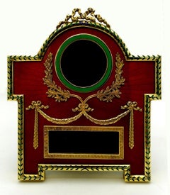 Bilderrahmen für ein rundes und ein rechteckiges Bild im Fabergé-Stil