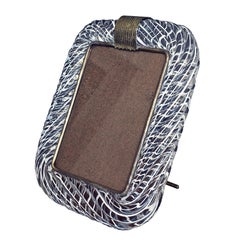 Picture Frame in Blown Glass of Murano and Gold Leaf by Barovier & Toso