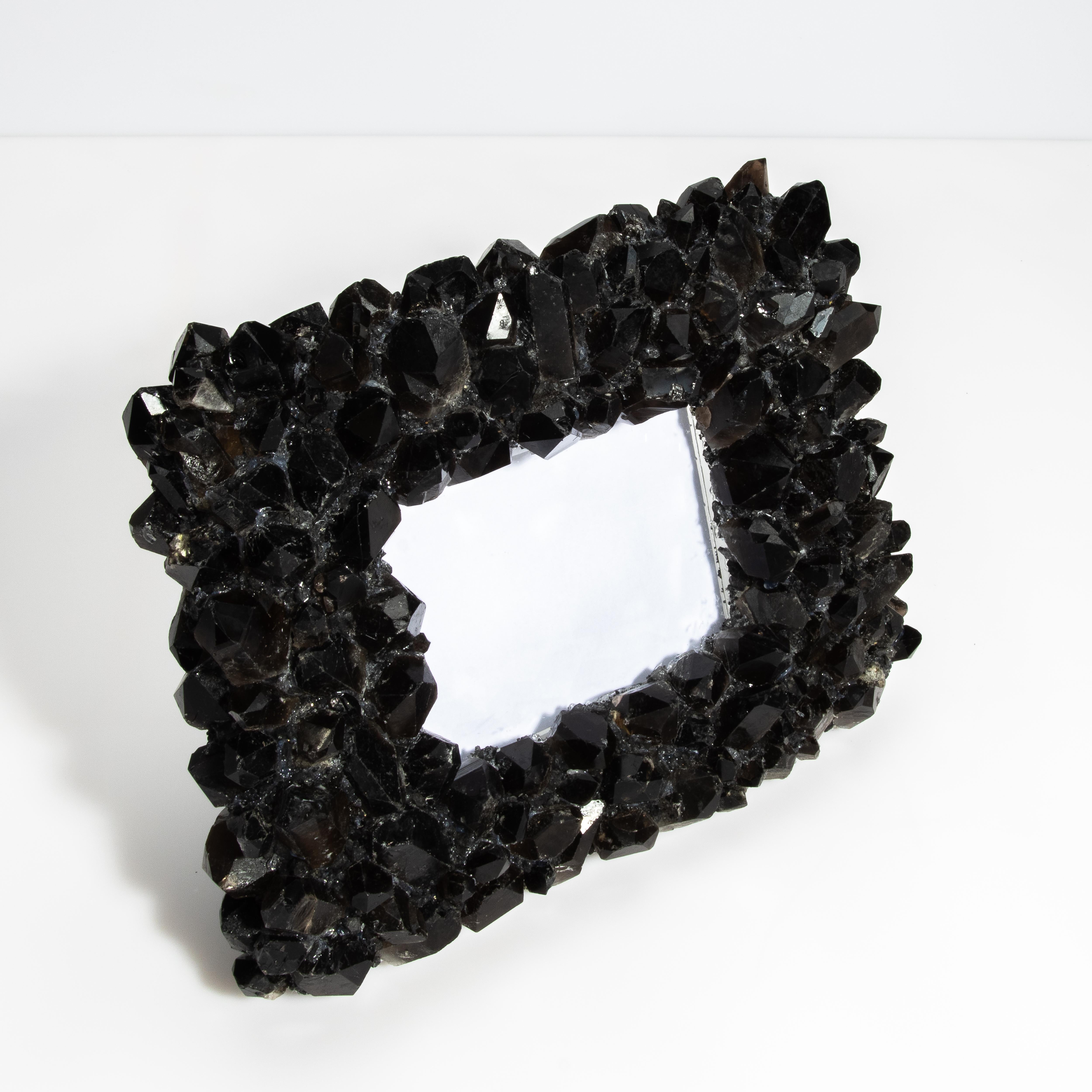 Marco Horizontal Grande en Cuarzo Negro Siglo XXI y contemporáneo en venta