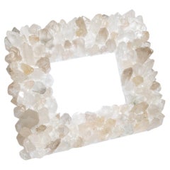 Picture Frame Large Horizontal in Clear Quartz