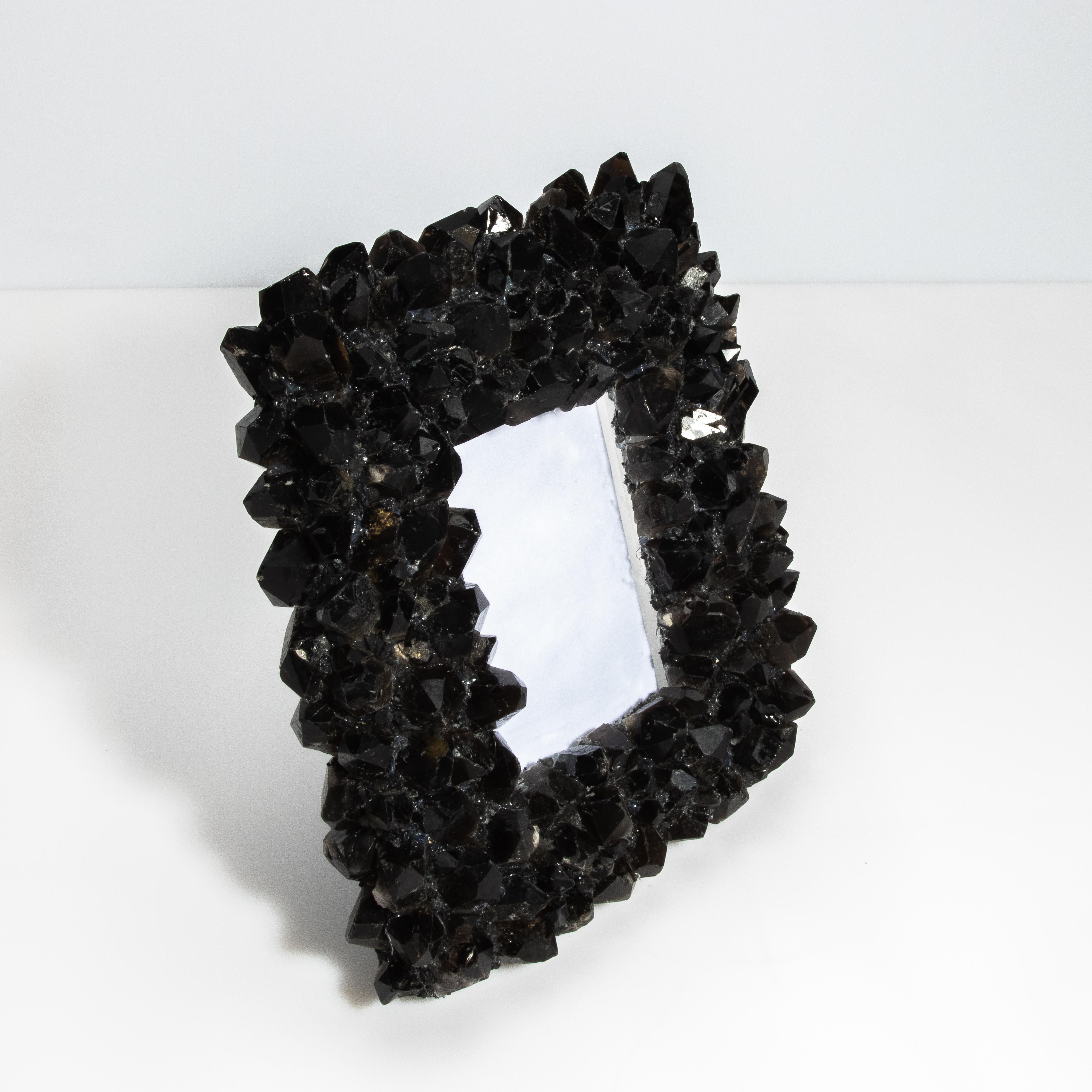 Marco vertical grande en cuarzo negro Siglo XXI y contemporáneo en venta