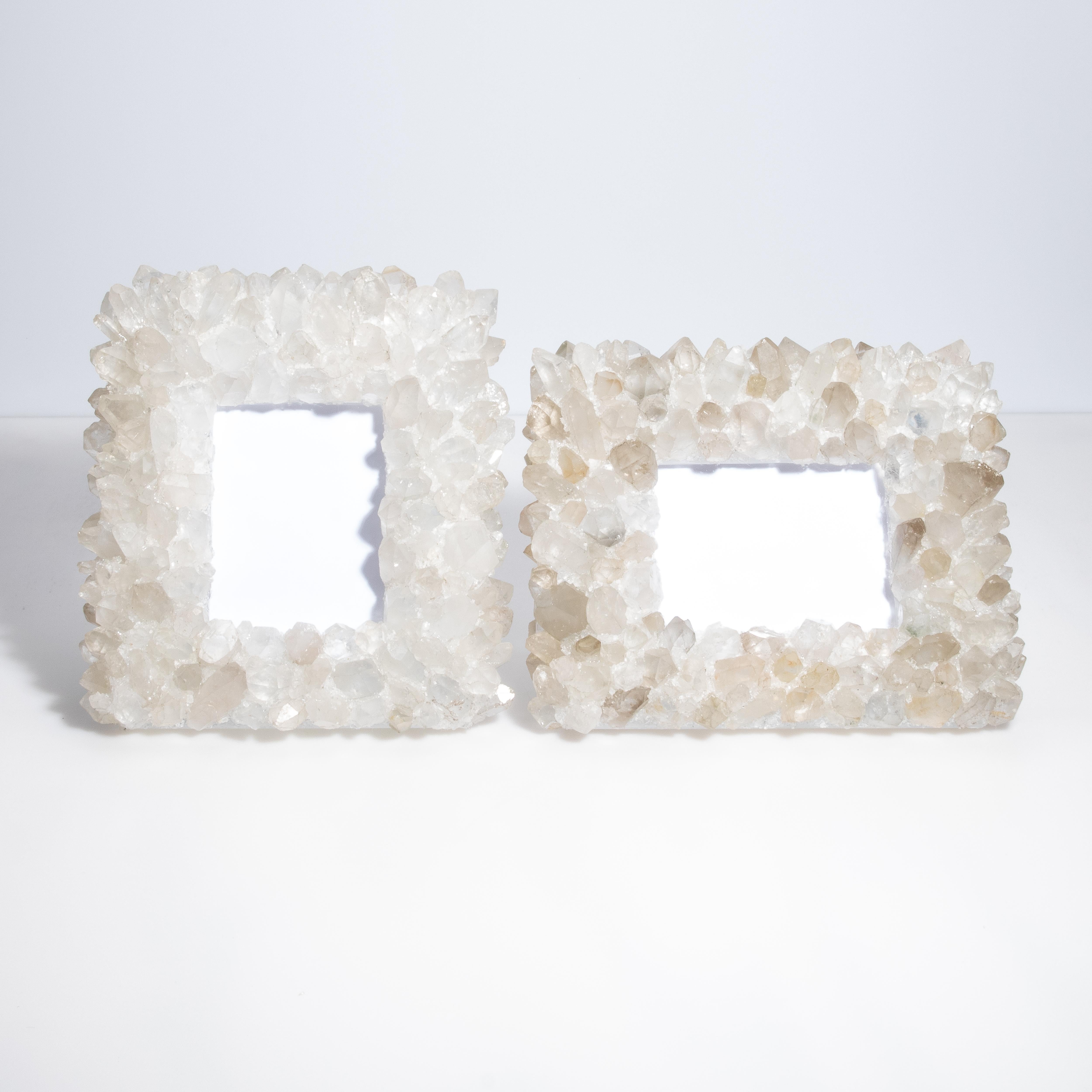 Picture Frame Large Vertical in White Quartz For Sale 1