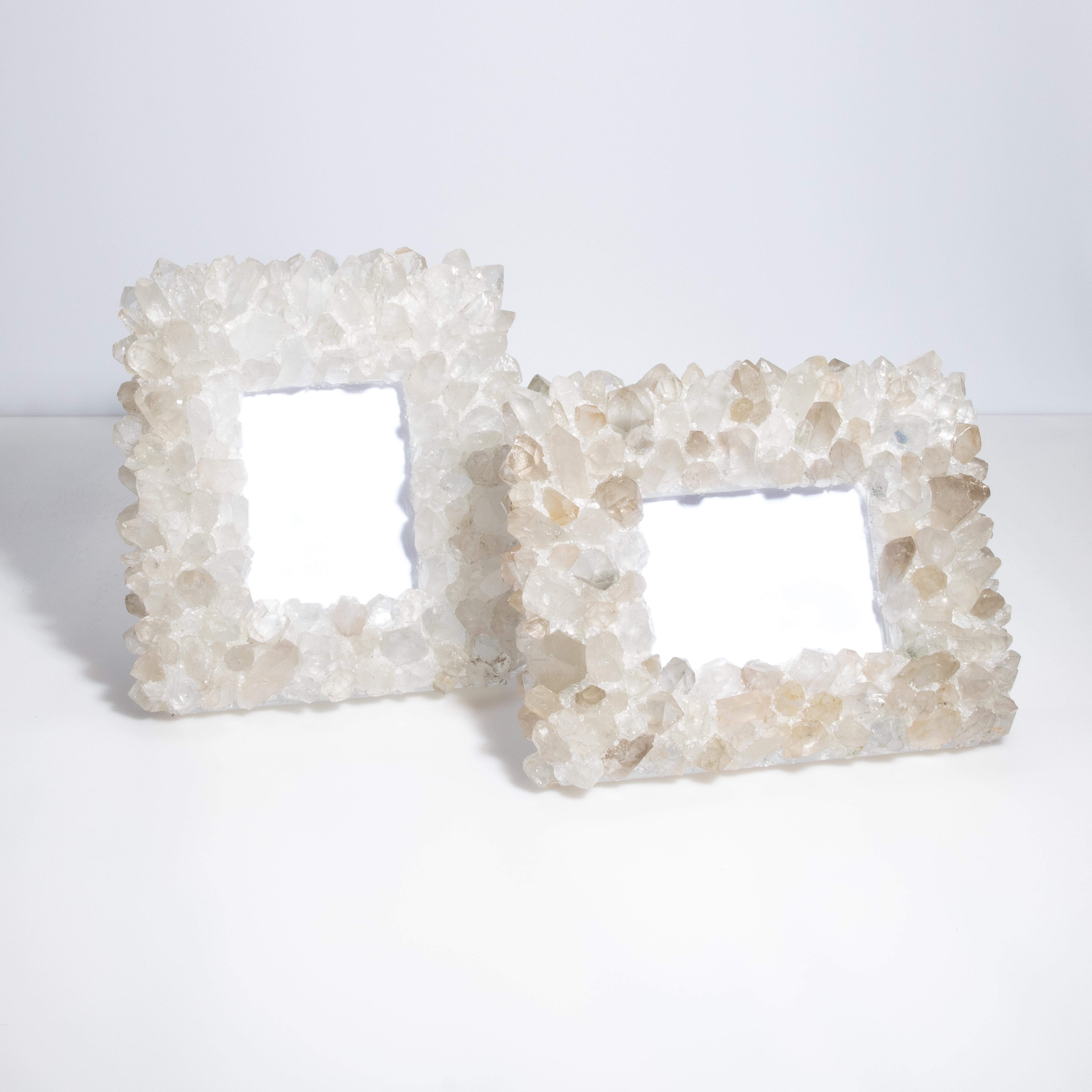 Picture Frame Large Vertical in White Quartz For Sale 2