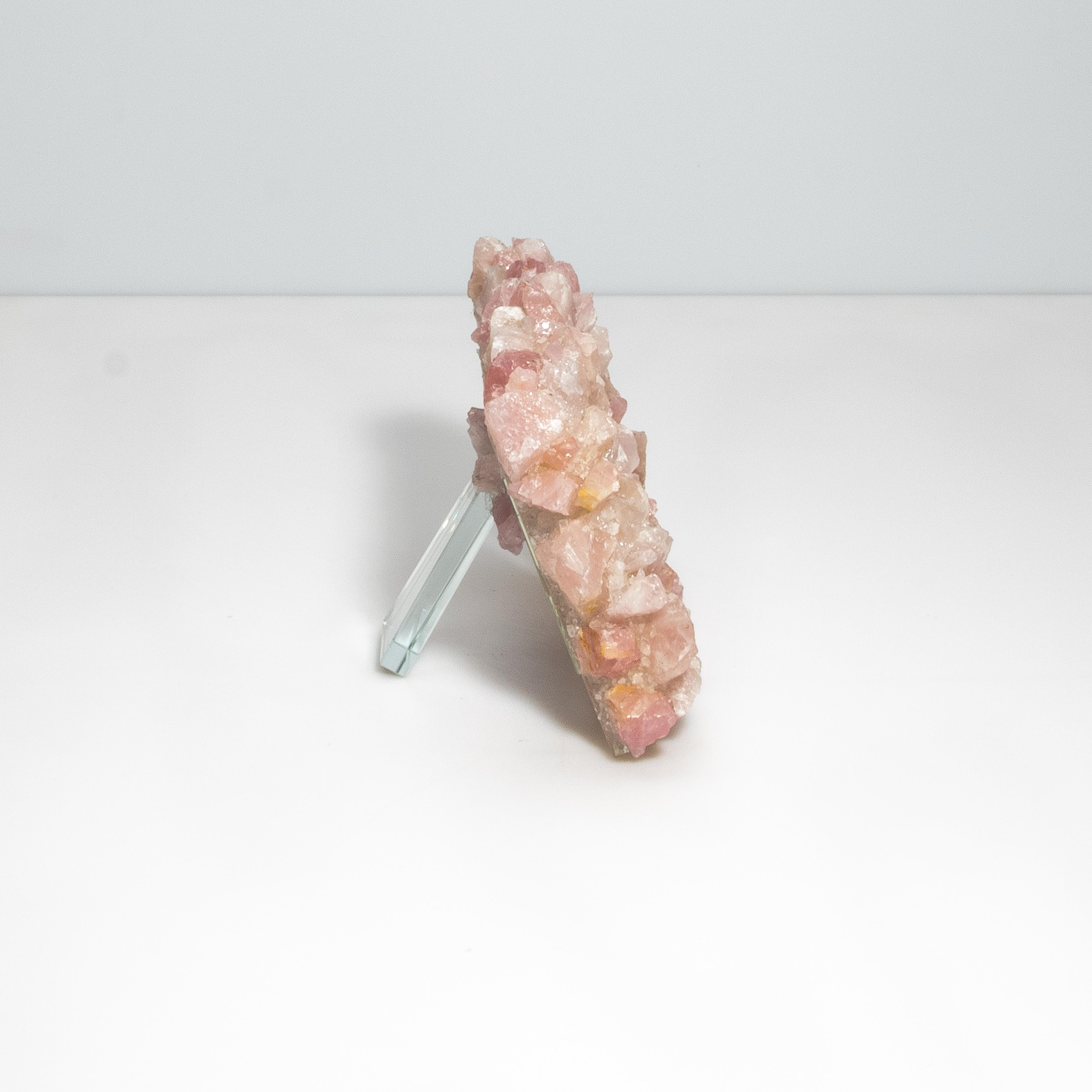 American Picture Frame Medium Horizontal in Pink Quartz For Sale